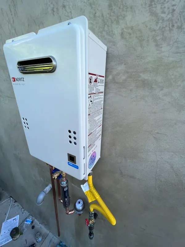 Tankless water heater installation for Salina homes